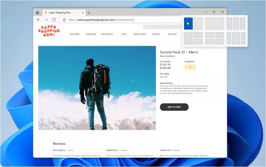 دکمه مینیمایز و ماکسیمایز در ویندوز یازده